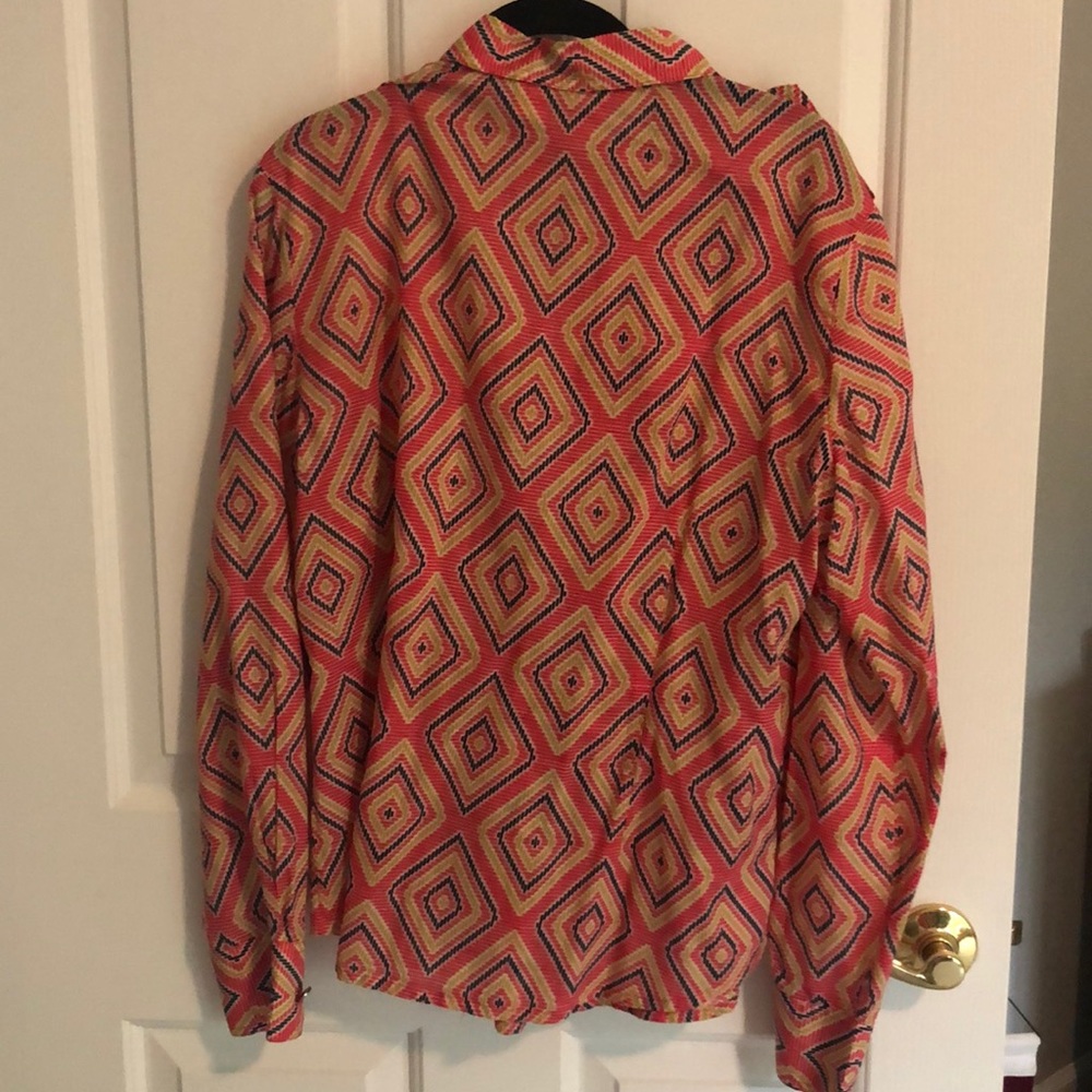 Tory Burch Patterned Blouse - Picture 2 of 3